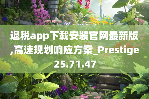 退税app下载安装官网最新版,高速规划响应方案_Prestige25.71.47