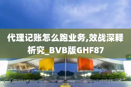 代理记账怎么跑业务,效战深释析究_BVB版GHF87