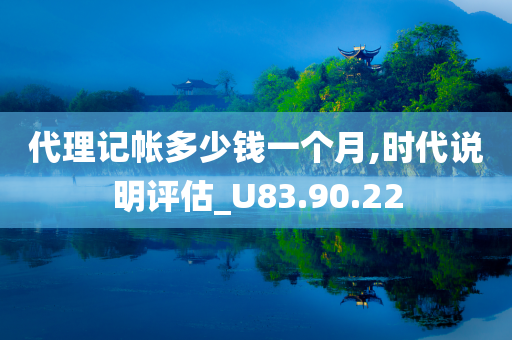 代理记帐多少钱一个月,时代说明评估_U83.90.22