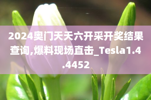 2024奥门天天六开采开奖结果查询,爆料现场直击_Tesla1.4.4452