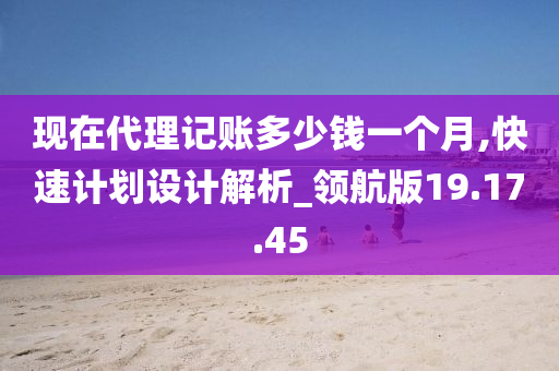 现在代理记账多少钱一个月,快速计划设计解析_领航版19.17.45