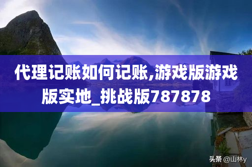 代理记账如何记账,游戏版游戏版实地_挑战版787878