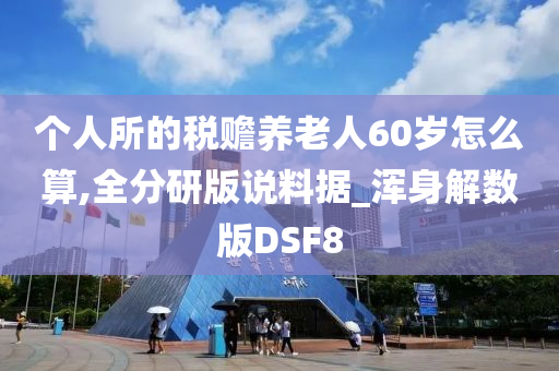 个人所的税赡养老人60岁怎么算,全分研版说料据_浑身解数版DSF8