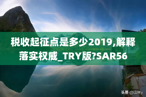 税收起征点是多少2019,解释落实权威_TRY版?SAR56