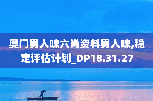 奥门男人味六肖资料男人味,稳定评估计划_DP18.31.27