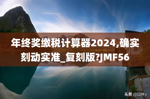 年终奖缴税计算器2024,确实刻动实准_复刻版?JMF56