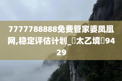 7777788888免费管家婆凤凰网,稳定评估计划_‌太乙境‌9429