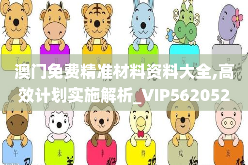 澳门免费精准材料资料大全,高效计划实施解析_VIP562052