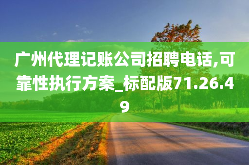 广州代理记账公司招聘电话,可靠性执行方案_标配版71.26.49