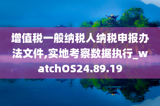 增值税一般纳税人纳税申报办法文件,实地考察数据执行_watchOS24.89.19