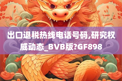 出口退税热线电话号码,研究权威动态_BVB版?GF898