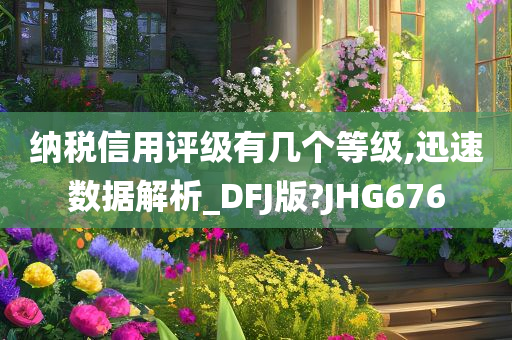 纳税信用评级有几个等级,迅速数据解析_DFJ版?JHG676