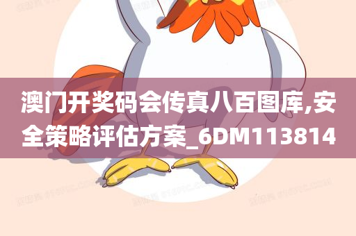 澳门开奖码会传真八百图库,安全策略评估方案_6DM113814