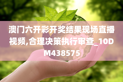 澳门六开彩开奖结果现场直播视频,合理决策执行审查_10DM438575