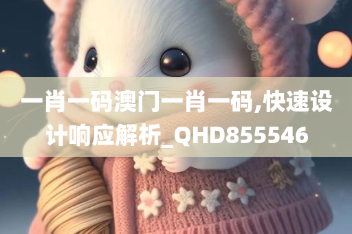 一肖一码澳门一肖一码,快速设计响应解析_QHD855546