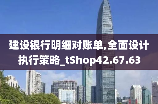 建设银行明细对账单,全面设计执行策略_tShop42.67.63