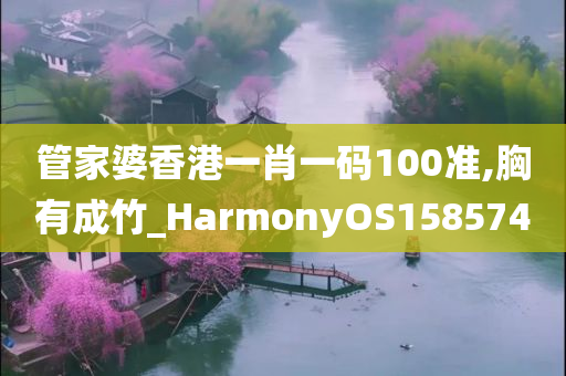 管家婆香港一肖一码100准,胸有成竹_HarmonyOS158574