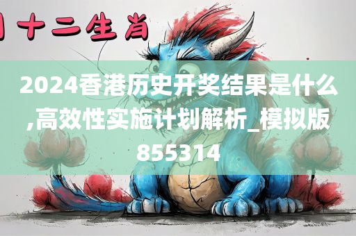 2024香港历史开奖结果是什么,高效性实施计划解析_模拟版855314