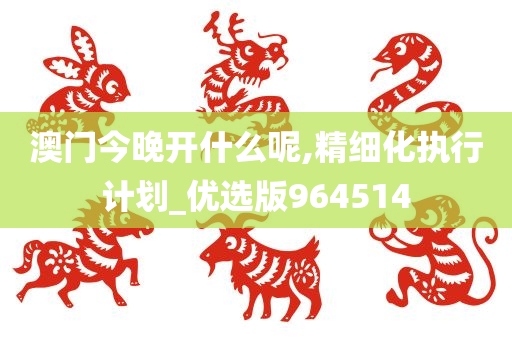 澳门今晚开什么呢,精细化执行计划_优选版964514