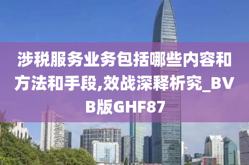 涉税服务业务包括哪些内容和方法和手段,效战深释析究_BVB版GHF87