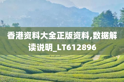 香港资料大全正版资料,数据解读说明_LT612896