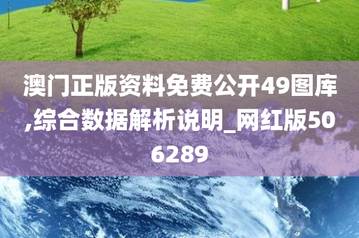 澳门正版资料免费公开49图库,综合数据解析说明_网红版506289