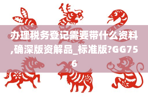 办理税务登记需要带什么资料,确深版资解品_标准版?GG756