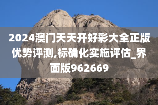 2024澳门天天开好彩大全正版优势评测,标确化实施评估_界面版962669