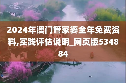 2024年澳门管家婆全年免费资料,实践评估说明_网页版534884