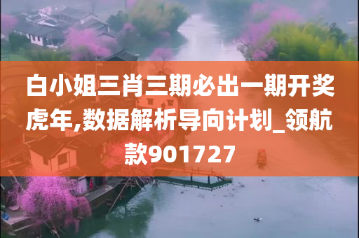 白小姐三肖三期必出一期开奖虎年,数据解析导向计划_领航款901727