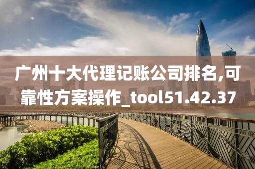 广州十大代理记账公司排名,可靠性方案操作_tool51.42.37