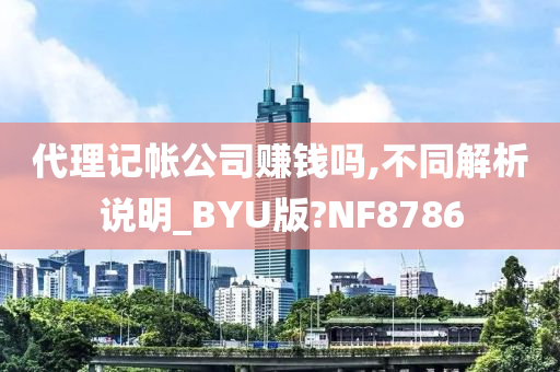 代理记帐公司赚钱吗,不同解析说明_BYU版?NF8786