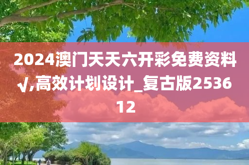 2024澳门天天六开彩免费资料√,高效计划设计_复古版253612