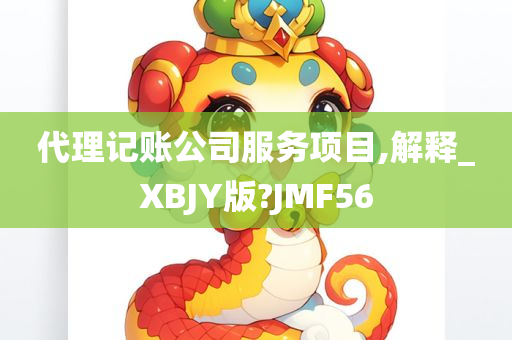 代理记账公司服务项目,解释_XBJY版?JMF56