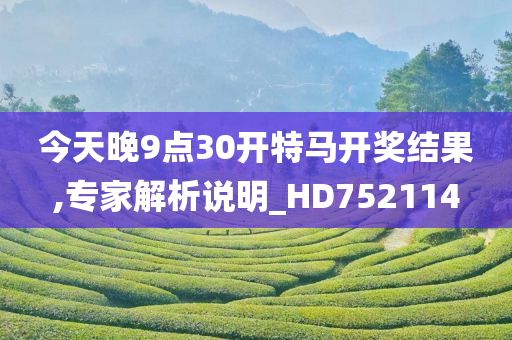 今天晚9点30开特马开奖结果,专家解析说明_HD752114