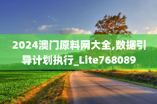 2024澳门原料网大全,数据引导计划执行_Lite768089