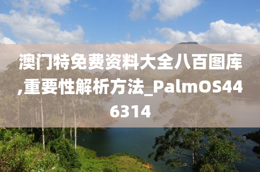 澳门特免费资料大全八百图库,重要性解析方法_PalmOS446314