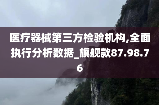 医疗器械第三方检验机构,全面执行分析数据_旗舰款87.98.76