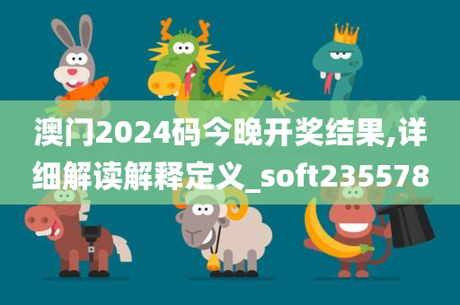 澳门2024码今晚开奖结果,详细解读解释定义_soft235578