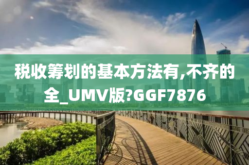 税收筹划的基本方法有,不齐的全_UMV版?GGF7876