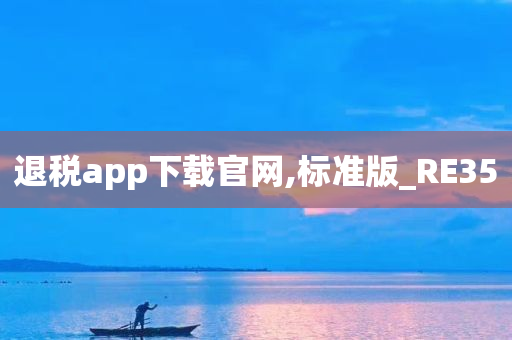 退税app下载官网,标准版_RE35