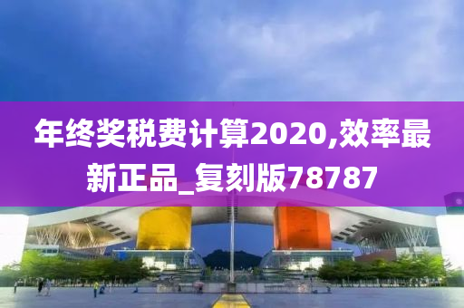 年终奖税费计算2020,效率最新正品_复刻版78787