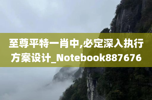 至尊平特一肖中,必定深入执行方案设计_Notebook887676