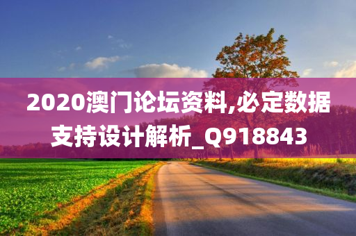 2020澳门论坛资料,必定数据支持设计解析_Q918843