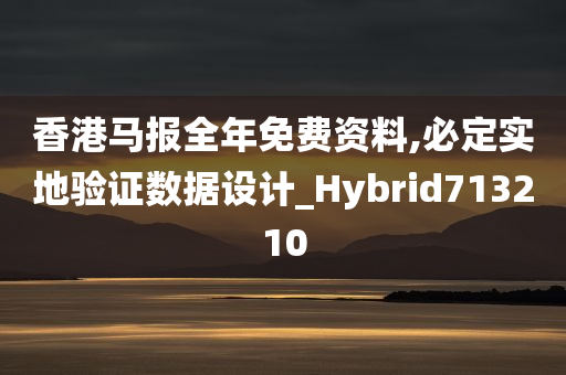 香港马报全年免费资料,必定实地验证数据设计_Hybrid713210