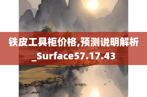 铁皮工具柜价格,预测说明解析_Surface57.17.43