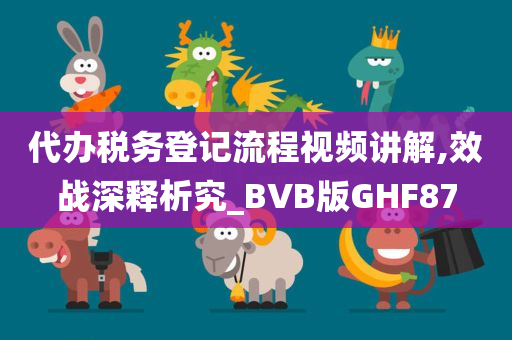 代办税务登记流程视频讲解,效战深释析究_BVB版GHF87