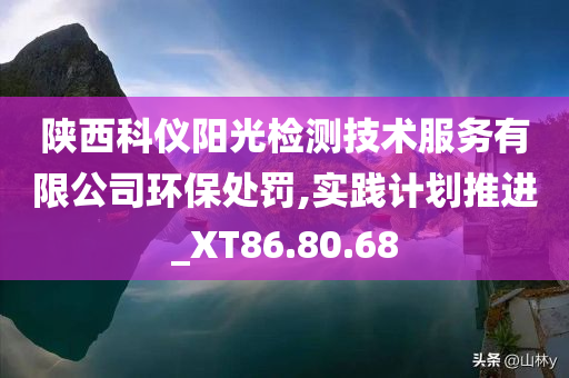 陕西科仪阳光检测技术服务有限公司环保处罚,实践计划推进_XT86.80.68