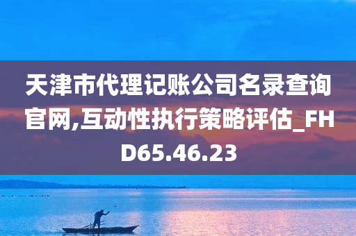 天津市代理记账公司名录查询官网,互动性执行策略评估_FHD65.46.23