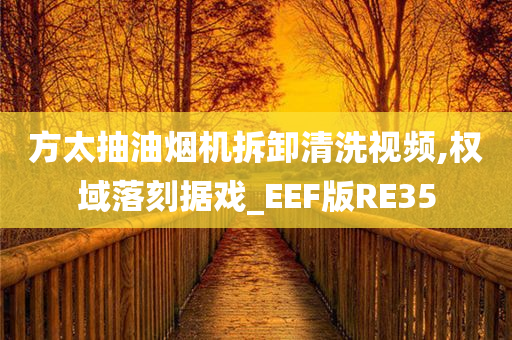 方太抽油烟机拆卸清洗视频,权域落刻据戏_EEF版RE35